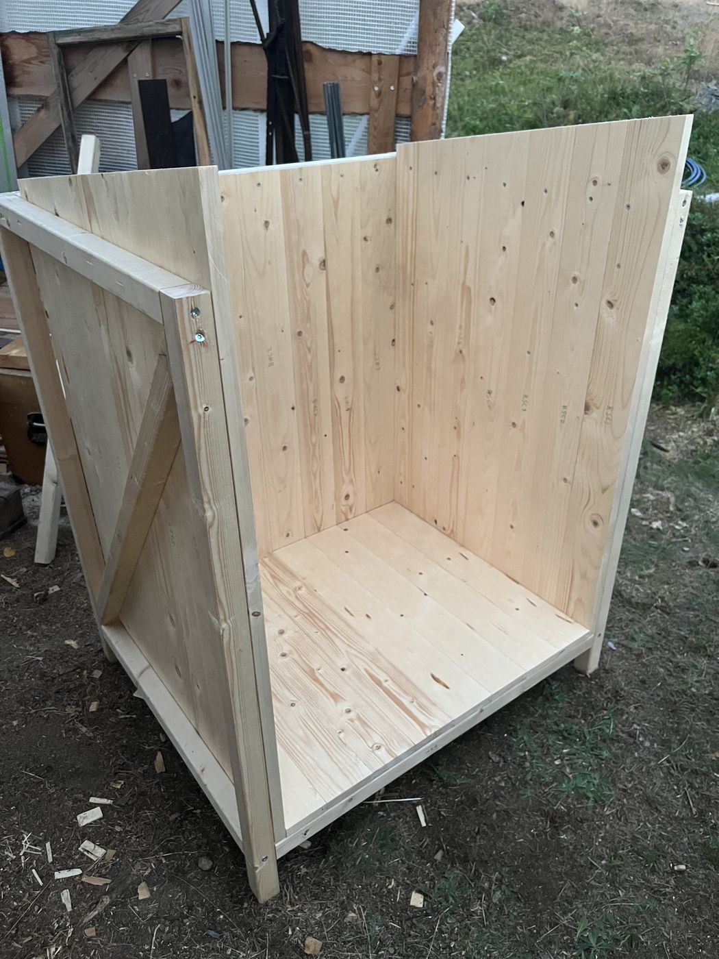 Sides and floor