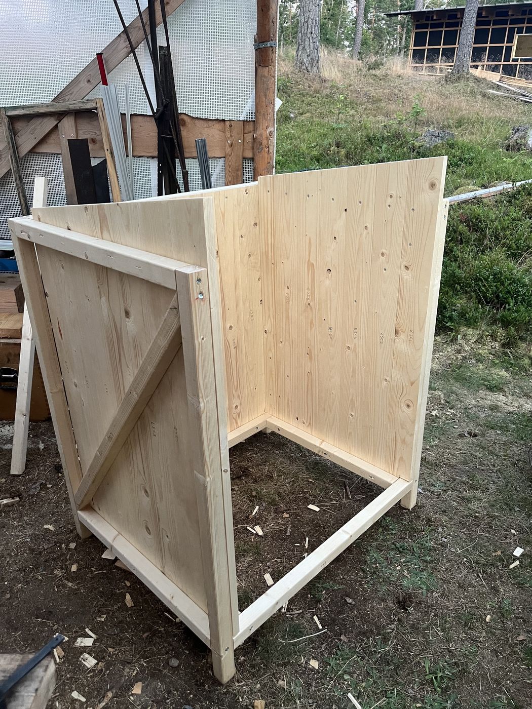 Sides standing