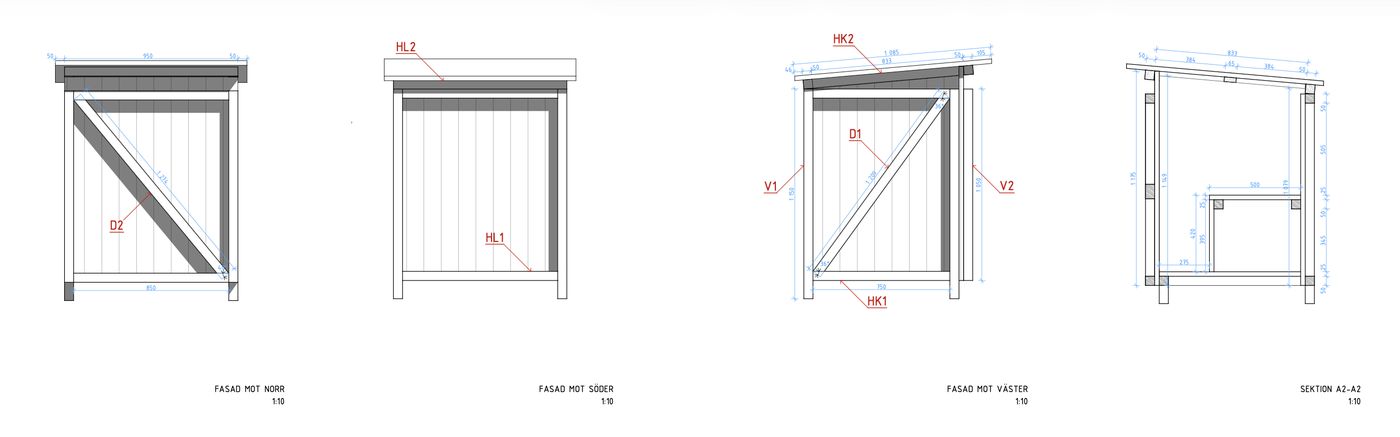 Original side drawing
